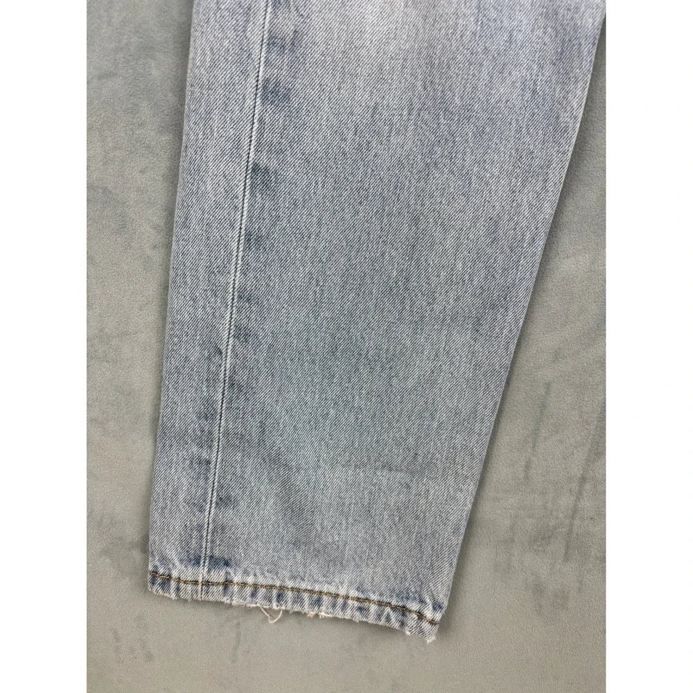 Levis 505 Regular Fit Straight Leg Jeans Light Wash Denim Blue W31 L30